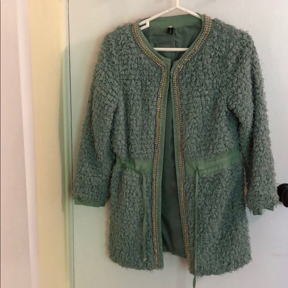 Thai Pearl and Gold Accent Jacket